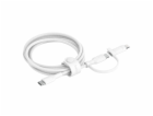Belkin BOOST CHARGE 2-in-1 Cable USB-C/Lig.1,5m sw.CAC003...