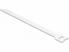 Delock - Kabelová stahovací páska - 20 cm - bílá (balení 10)