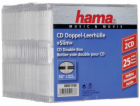1x25 Hama CD-obaly      CD-Box- Slim Double              ...