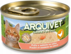 ARQUIVET Chicken in sauce with salmon - mokré krmivo pro ...