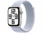 Apple Watch SE GPS, 44mm stříbrné hliníkové pouzdro s mod...