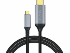 Savio Kabel USB-C na HDMI v2.0b, 3m, měděný CL-184