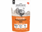 WIEJSKA ZAGRODA Monoproteinové filetky Krůta – mokré krmi...