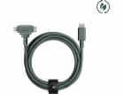 Native Union USB-C – USB-C + Lightning kabel 1,5 m zelený...