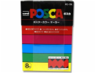 Sada Posca POSCA Marker UNI PC-8K 8er
