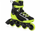 Rekreační kolečkové brusle Spokey MrsFIT lime vel. 36