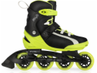 Rekreační kolečkové brusle Spokey MrsFIT lime vel.40
