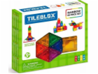 Magformers TILEBLOX RAINBOW SET 30 ks. S MAGNETICKOU DESKOU