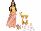 Mattel Panenka Bella s vagónkem na čaj Disney