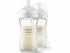 Avent SCY933/02 RESPONSIVNÍ SKLENĚNÁ LAHEV PŘÍRODNÍ 2x240ml