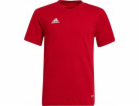 Adidas Dětské tričko Entrada 22 Tee červené HC0446 140cm
