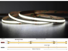 MW Lighting LED pásek LED PÁSEK LED-COB-12V/8W-CW/5M - 65...
