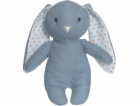 Teddykompaniet Plyšový králíček Elina, modrý 20 cm