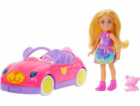 Mattel Chelsea Barbie panenka - Vozidlo plyšového medvídk...