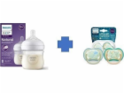 Avent SCY900/01+SCF376/18 responzivní lahev přírodní 125 ...