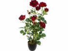 Atmosphera Umělá rostlina v květináči růžový keř, 74 cm, ...