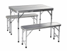 Kempingový nábytek skládací stůl + 2 lavice KO-CM4100110