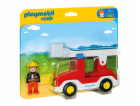 Hasičské auto Playmobil, 1.2.3, 2 ks
