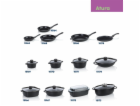 WOK pánev s keramickým povrchem a poklicí ATURA 32 cm KL-...