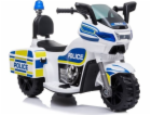 Lean Cars Štíhlá auta Bateriová motorka Police TR1912 bílá