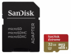 SanDisk microSDHC 32 GB Extreme, 90MB/s, UHS-I, class 10/...
