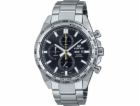 Casio Pánské hodinky Sports Chronograf, černá, stříbrná