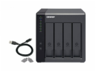 QNAP TR-004 rámeček na disk HDD/SSD rámeček Černá 2.5/3.5"