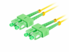 LANBERG optický patch cord SM SC/APC-SC/APC duplex 15m LS...