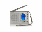 Nedis RDWR1000GY- FM Rádio Přenosné | AM / FM/ SW | Napáj...