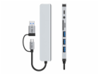 Baseus Adaptér TECH-PROTECT HB06 HUB 9v1 TYPE-C + USB 2.0...
