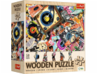 Trefl dřevěné puzzle Ve světě hudby 501 dílků (20221)