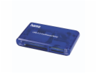 Čtečka karet Sandisk (Hama) 35v1, USB 2.0, modrá