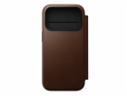Nomad Modern Leather Folio  iPhone 17 Pro Brown
