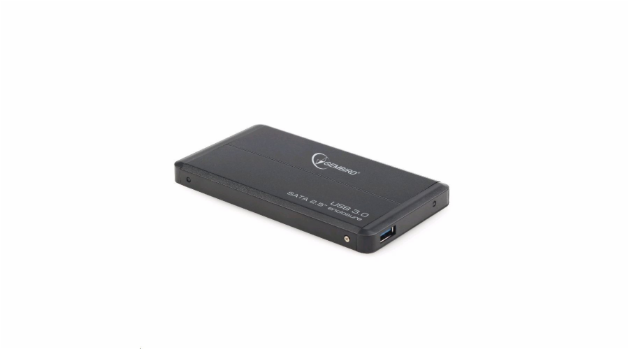 Externí box GEMBIRD pro 2.5" zařízení, USB 3.0, SATA, černý