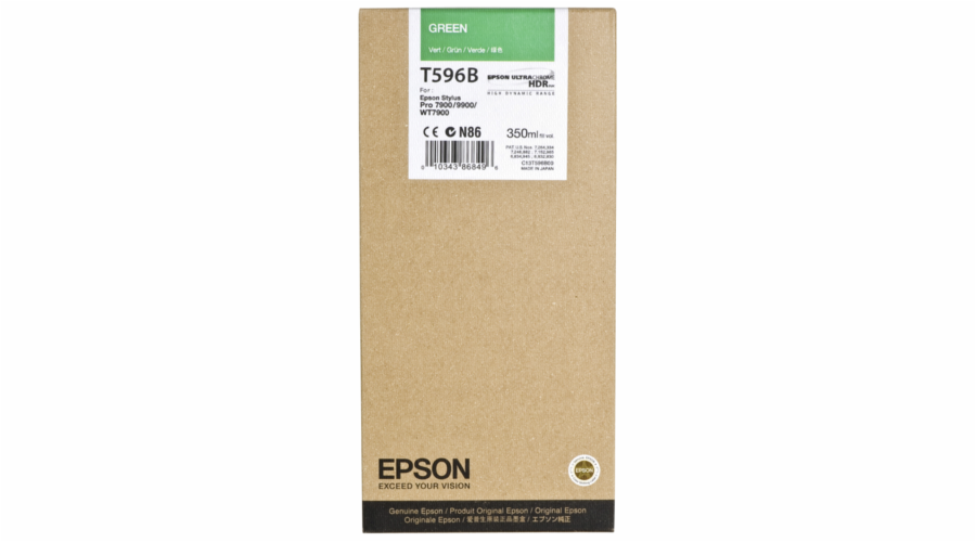 Epson cartridge zelena T 596 350 ml T 596B