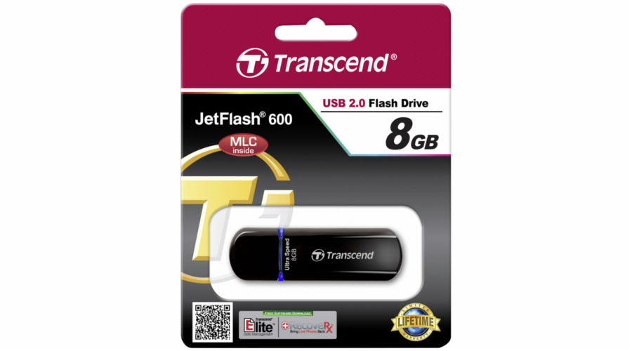 Transcend JetFlash 600 8GB TS8GJF600
