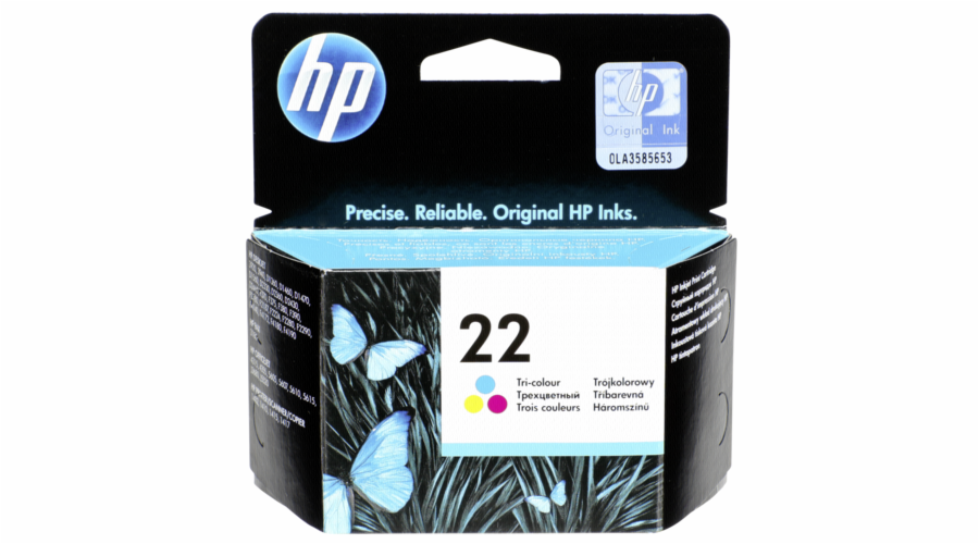 HP C 9352 AE cartridge barevna c. 22