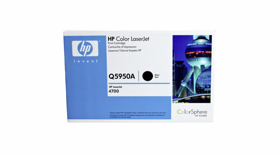 Q5950A Toner Black Color LaserJet 4700 11k. pages