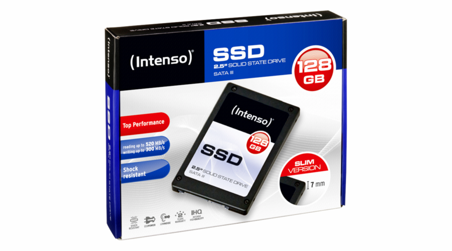 Intenso TOP SSD 2,5 128GB SATA III / Solid State Drive