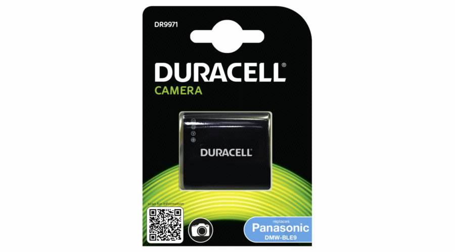 Duracell Li-Ion aku 770 mAh pro Panasonic DMW-BLG10/DMW-BLE9