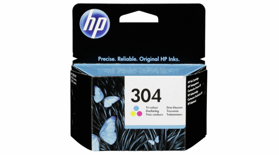 HP N9K05AE cartridge 3-barevná c. 304