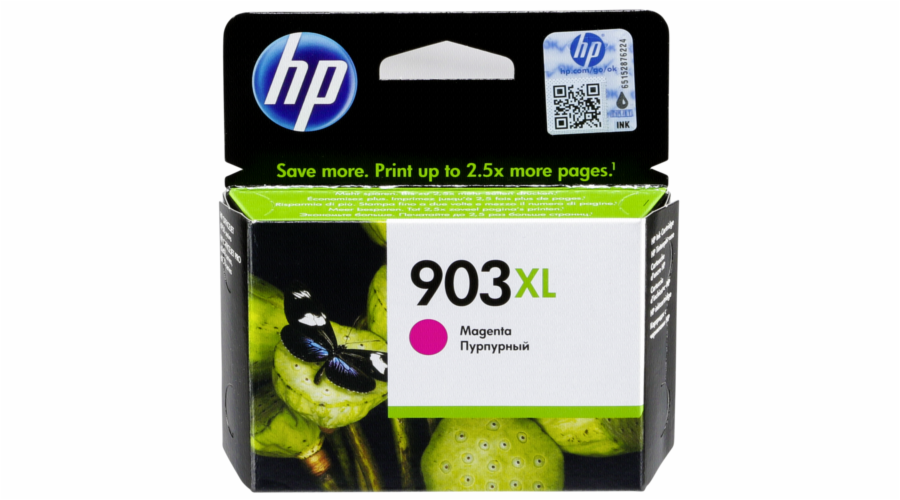 HP inkoustová kazeta 903XL purpurová T6M07AE, originál