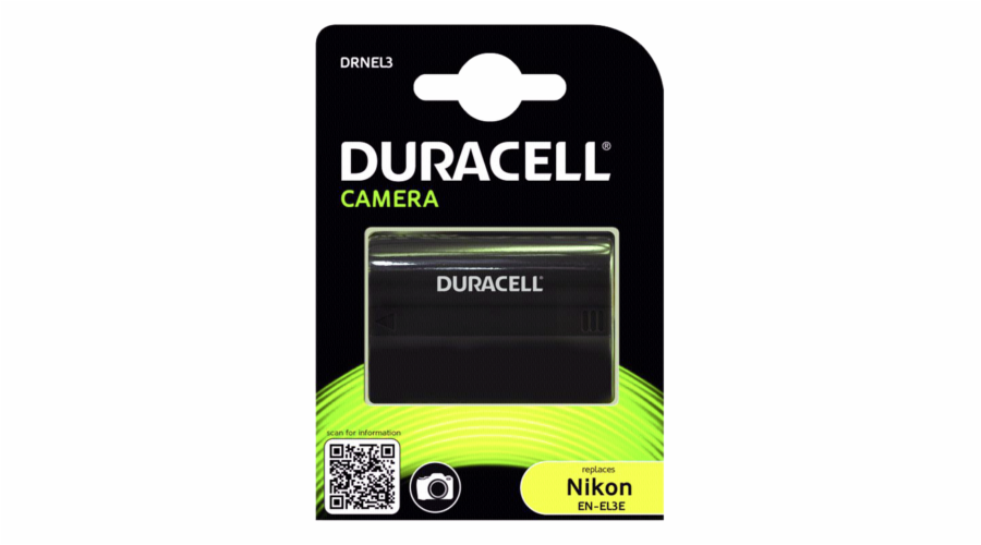 Duracell Li-Ion aku 1600 mAh pro Nikon EN-EL3/EN-EL3a