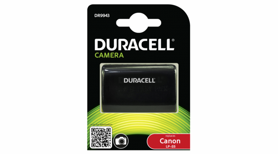 Duracell Li-Ion aku 1600mAh pro Canon LP-E6