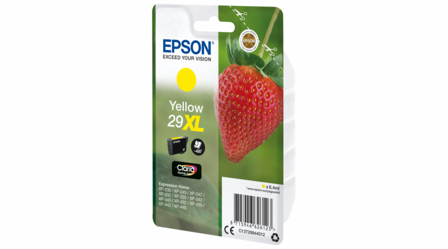 Epson cartridge XL zluta Claria Home 29 T 2994