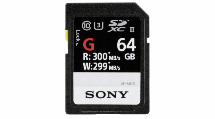 Sony SDXC Professional 64GB Class 10 UHS-II