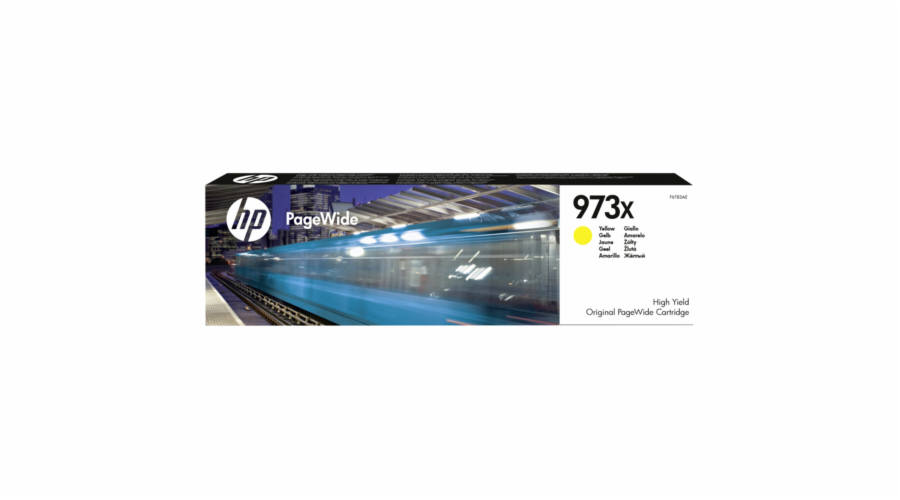 HP F6T83AE PAGE WIDE Ink Patron Yellow No. 973 XL