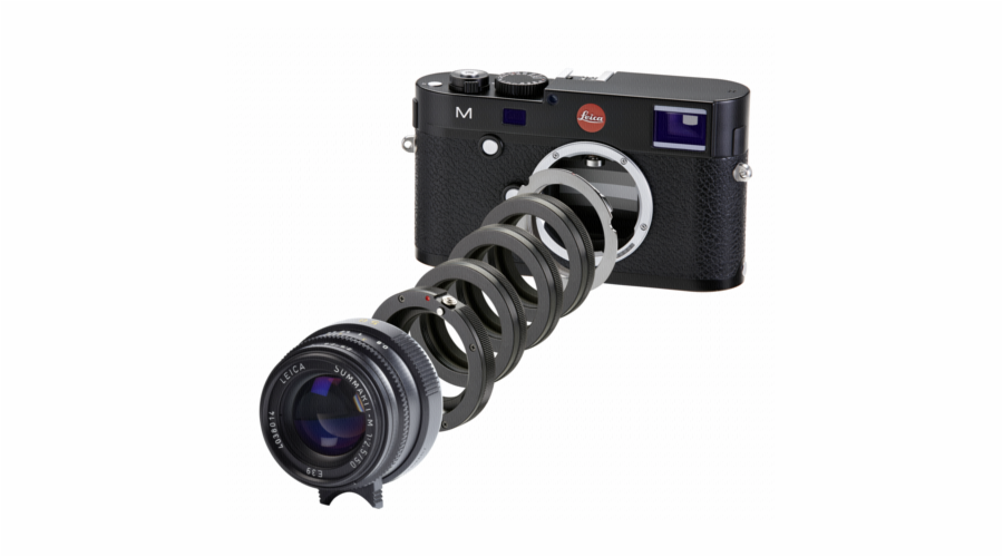 Novoflex Visoflex II/III na Leica M Sada mezikrouzku
