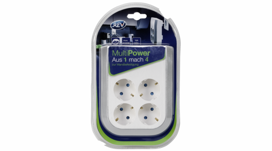 REV MultiPower 4-fold Socket extension