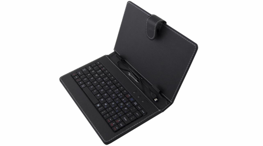Esperanza EK127 MADERA klávesnice+pouzdro pro tablet 7.85/8,USB, eko kůže, černé